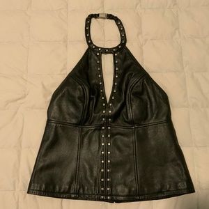 Harley Davidson Women’s Leather Halter